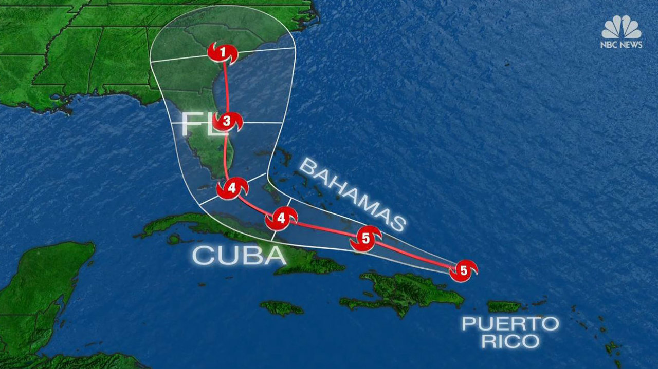 LIVE HURRICANE TRACKER STREAM Irma brings death, destruction...